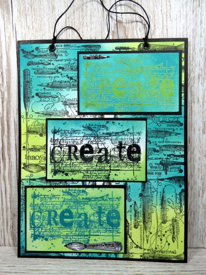 AALL and Create Stamp Set - 919 - Inking Gears