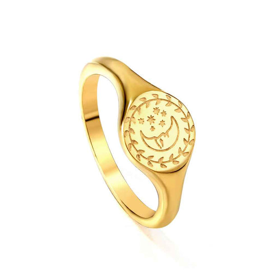 Celestial Moon Ring
