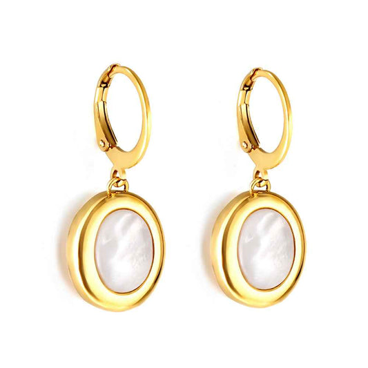Opal Teardrop Earrings