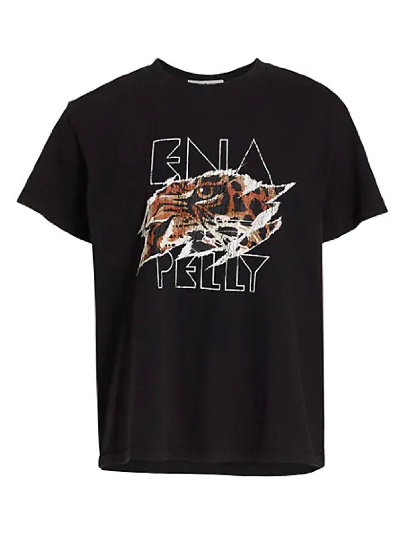 Tiger Eye Graphic Oversized Tee