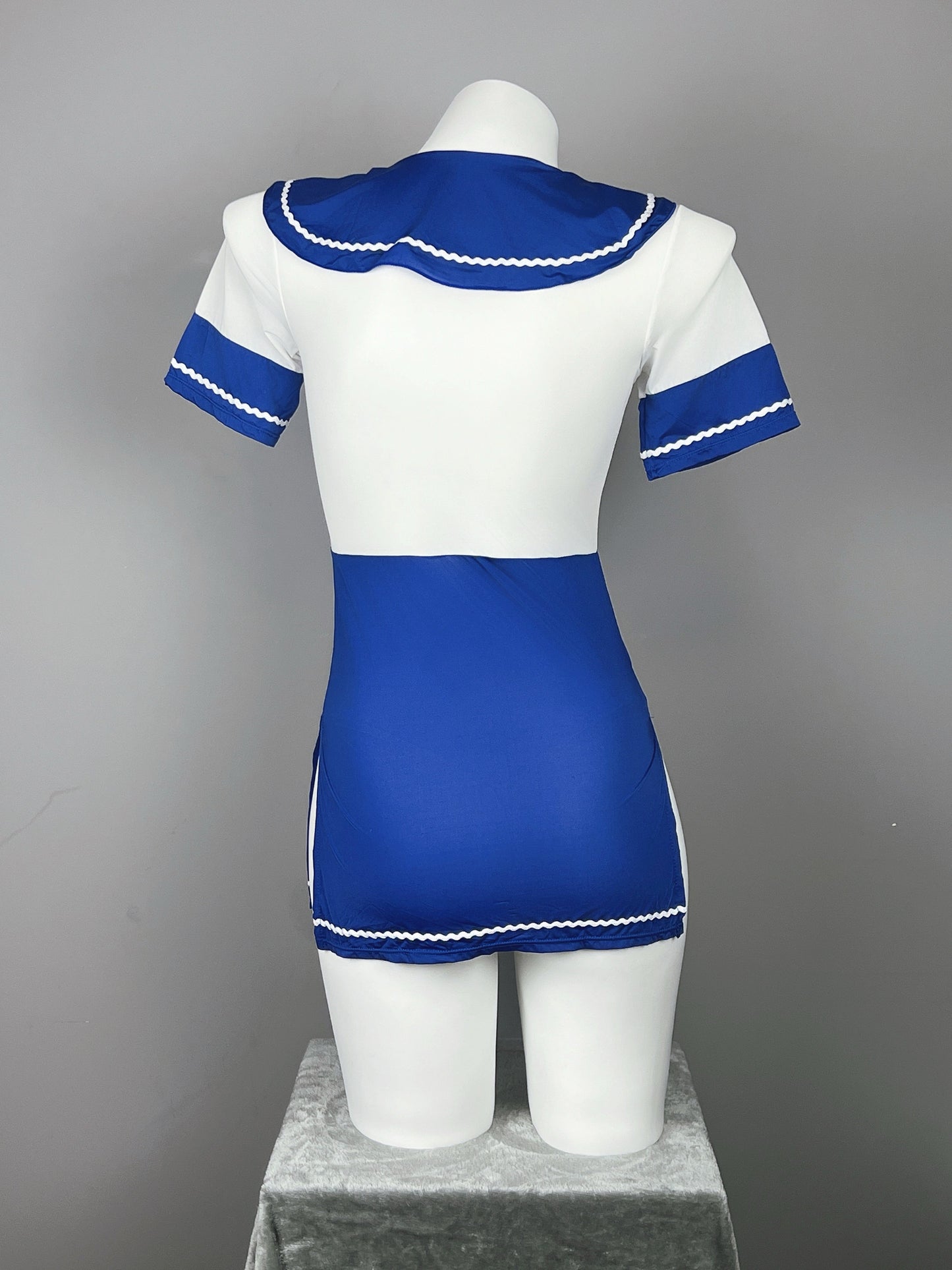 Anime Japanese JK Sailor Style Sexy Spandex Cosplay Costume Lingerie