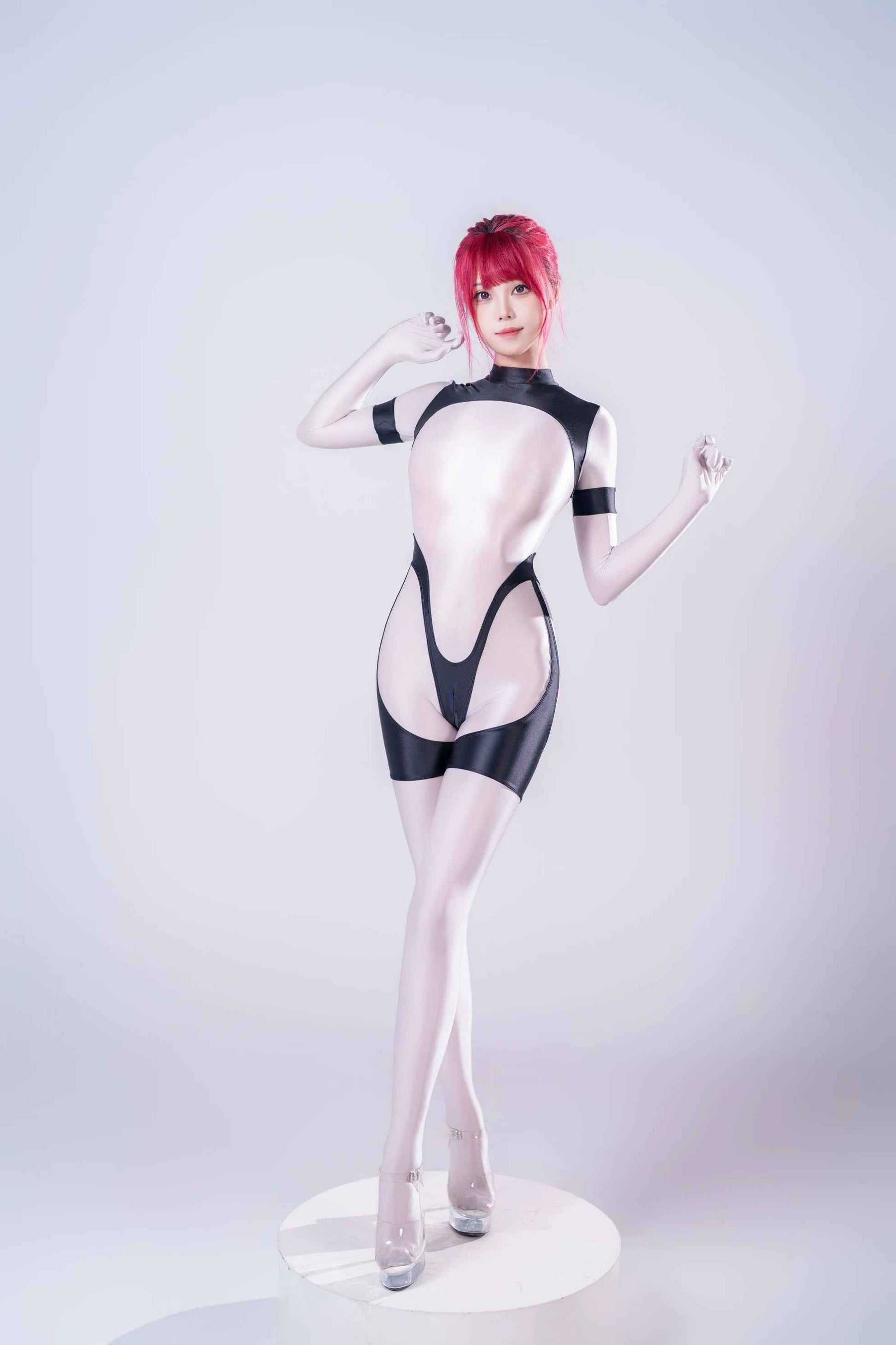 Anime Sci-fi Spandex Swimwear Racing Suit Wet Suit Full Bodysuit Zentai