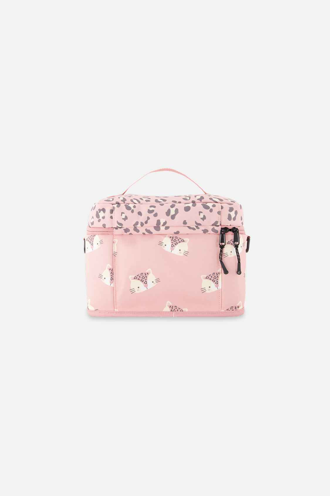Lunch Box Pink Leopard Print