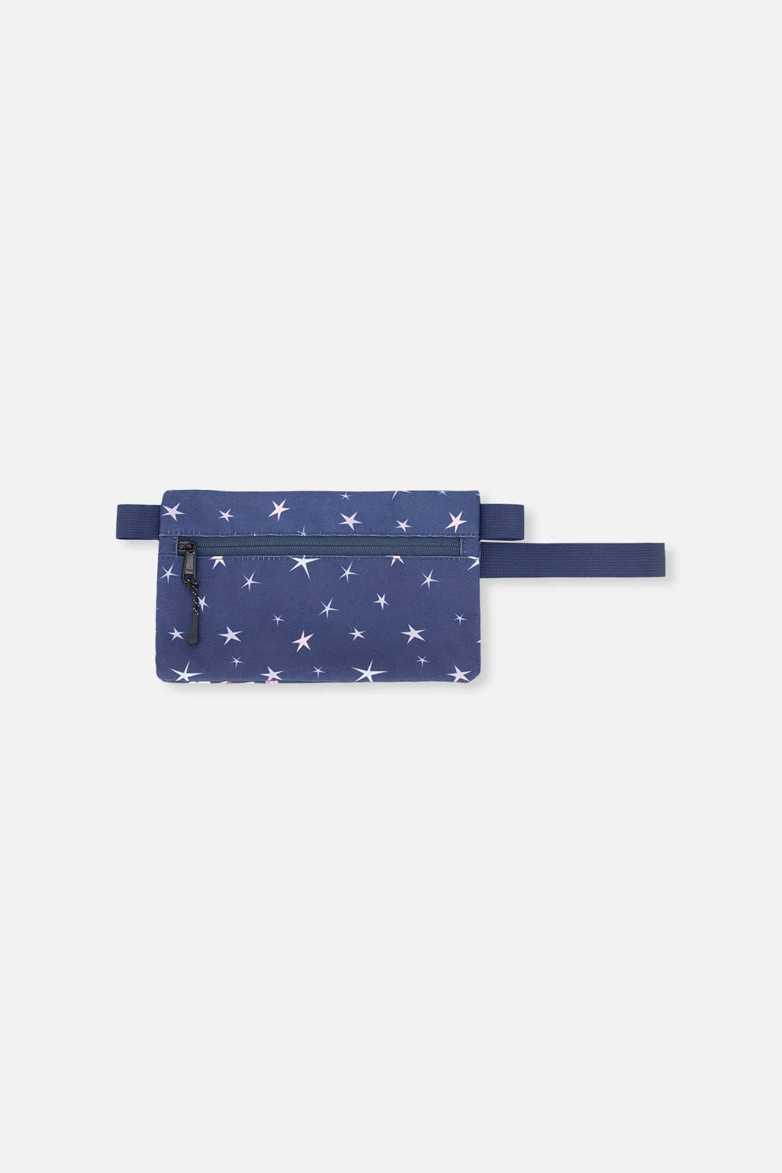 Pencil Case Navy Unicorn Print