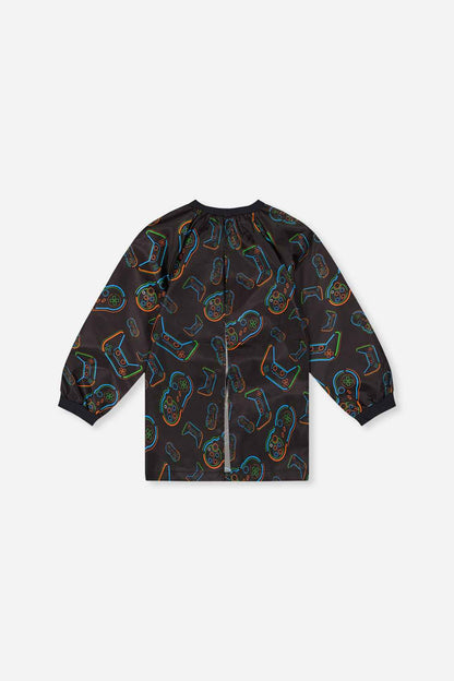 Apron Black Printed Controller