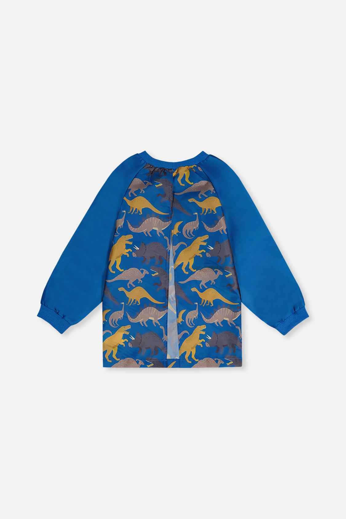 Apron Blue Dinosaur Print