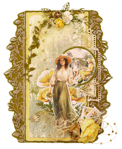 JMA Die-Cut Paper Pad Paper Elements Wild & Free 20 SH