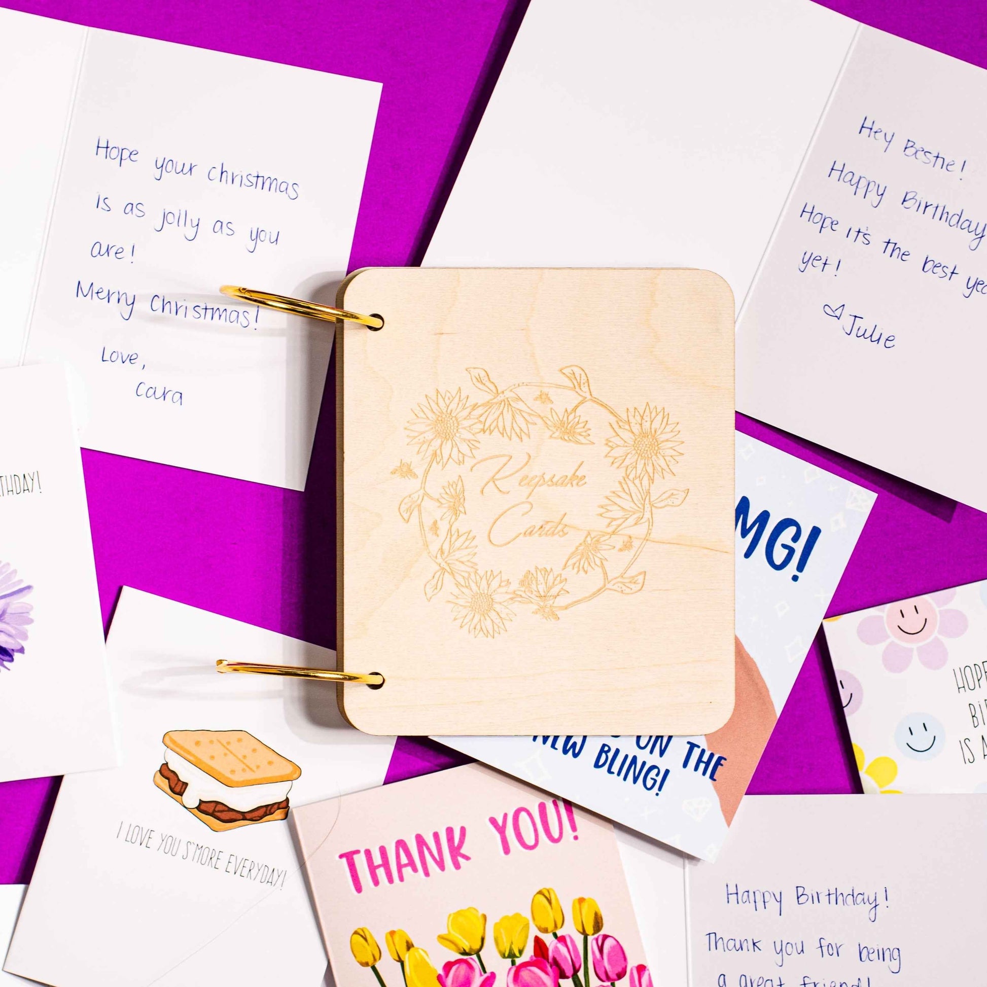 Keepsake Cards Holder