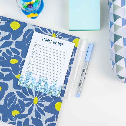 Forget Me Not Notepad