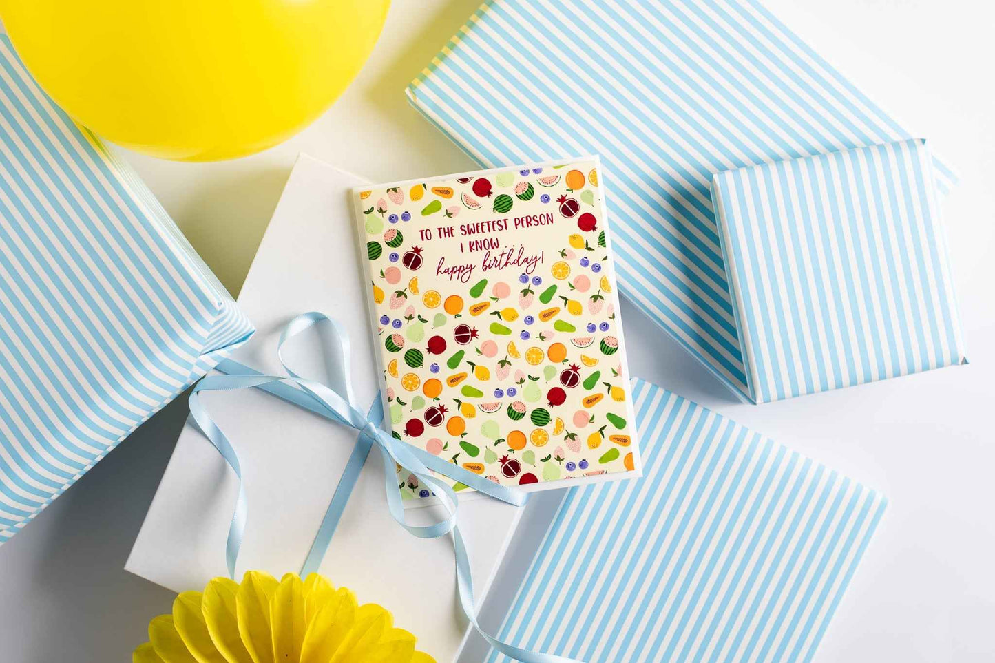 To the Sweetest Person I know.. Happy Birthday - Greeting Card