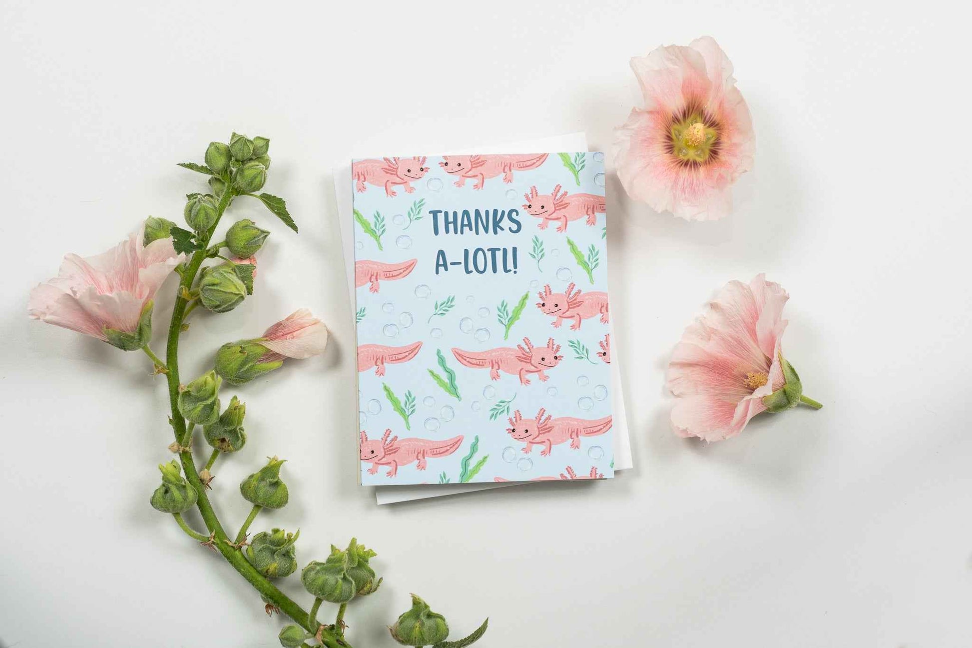 Thanks A-Lotl! - Greeting Card