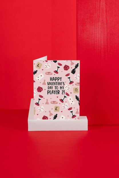Happy Valetine's Day To My Player 2! - Greeting Card