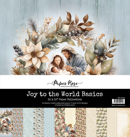 Joy to the World Basics 12x12 Paper Collection 35536