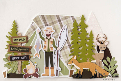 Craft Stencil Tent By Marleen