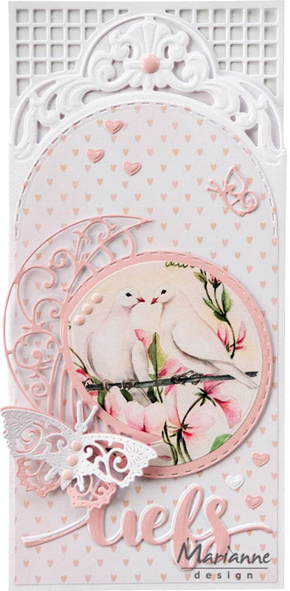 Marianne Design Creatables Die - Anja's Slimline Top Corner