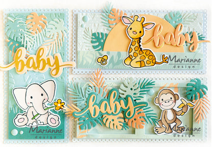 Marianne Design Creatables Die - Little Jungle Leaves