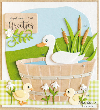 Marianne Design Craftables Die - Ducks By Marleen