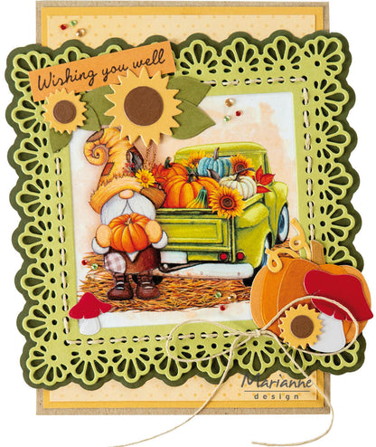 Marianne Design Craftables Die - Corn & Sunflowers By Marleen