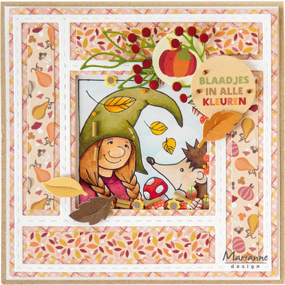 Marianne Design Welcome Fall By Marleen