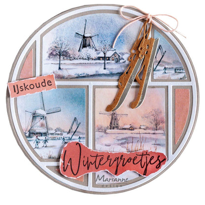 Creatables Dutch Ice Skates Die