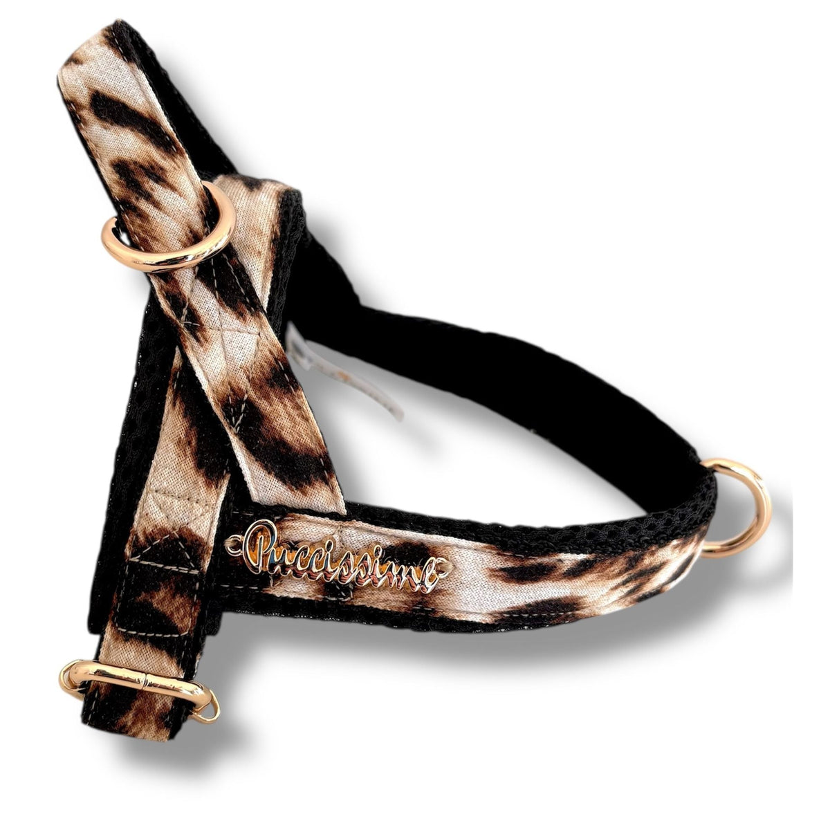 Leopard One-Click Dog Harness