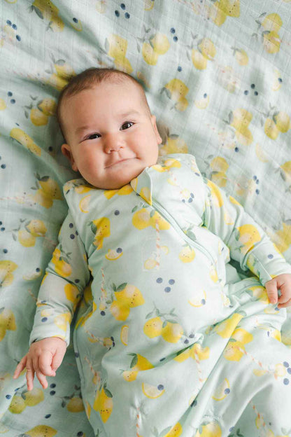 Baby Sleep Sack TENCEL™ 1.0 TOG - Lemon Squeezy