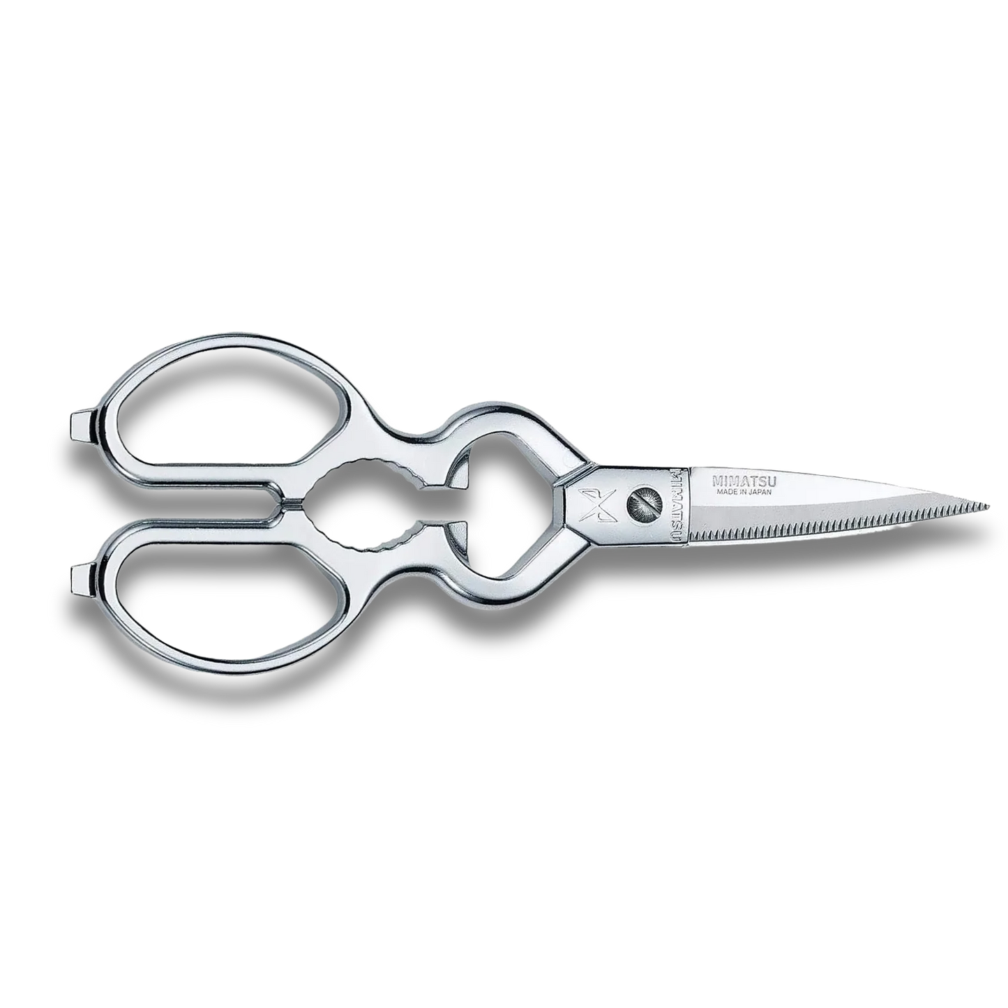 MIMATSU Stainless Steel Kitchen Scissors – Screw-Type | Japan