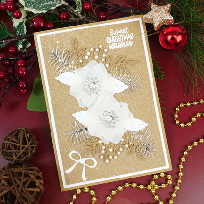 Moonstone Dies - Festive Outline Foliage