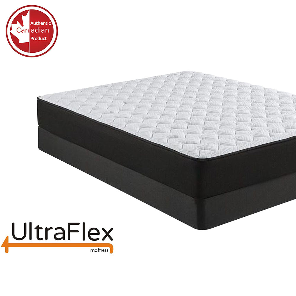 UltraFlex® PURITY -  Spinal Care Orthopedic Cool Gel, Pressure Relief Foam Encased, Multiple spinal Posture Support, LowMotion Transfer quilting, Natural Foam Blend, Comfort+, Eco-Friendly Mattress (Made in Canada)
