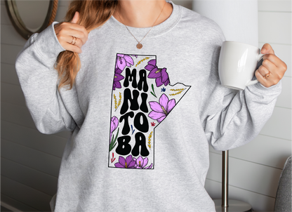 Manitoba Grow Where You Are Planted Unisex Crewneck Sweatshirt