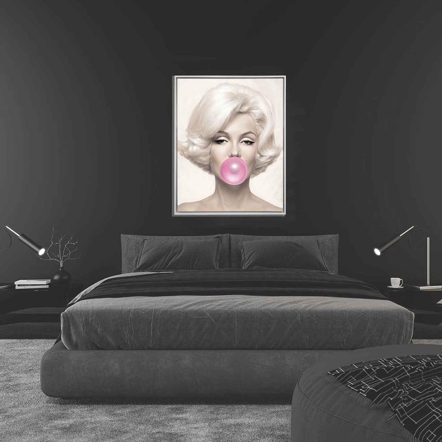 Marilyn in Pink – Wandkunstdruck