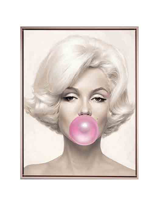 Marilyn in Pink – Wandkunstdruck