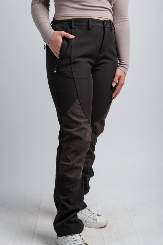 [Black] PRO Women's High Waist V2 Adventure Water Resistant Pants