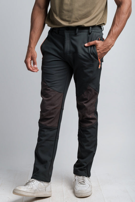 Herren Graue Wasserabweisende Abenteuerhose