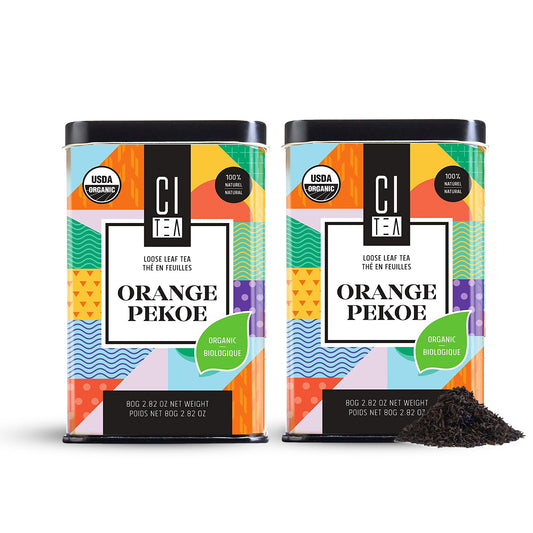 Organic Orange Pekoe Loose Leaf Tea Bundle of Two
