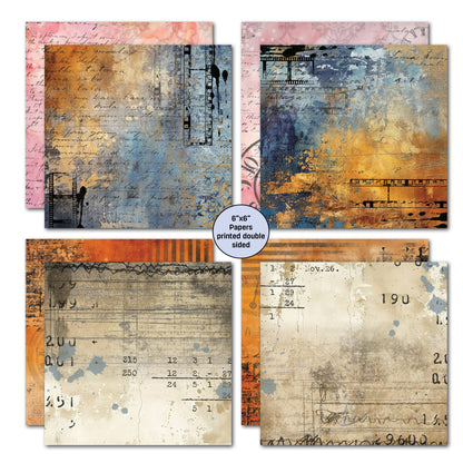 3Quarter Designs Oh Texture 6x6 Paper Pack