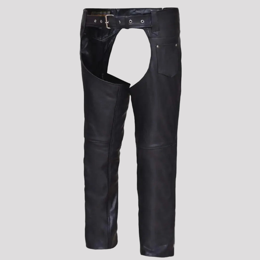 Open Road Heavy Duty Leather Chaps