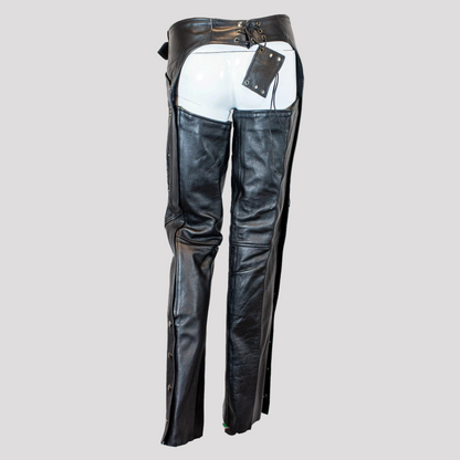 BOL/Open Road Women's Suede Wing Design Leather Chaps