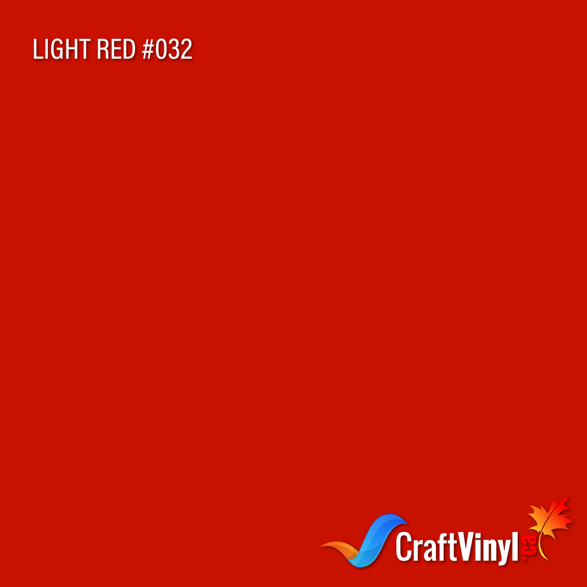 Oracal 651 Glossy Light Red Vinyl #032 12'' x 5ft