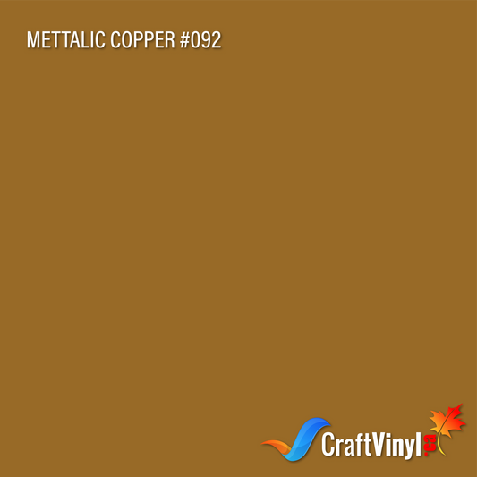 Oracal 651 Metallic Copper #092 12''x5ft