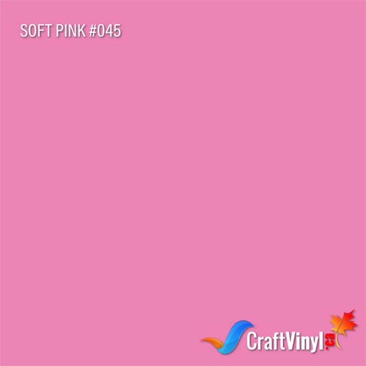 Oracal 651 Glossy Soft Pink #045 12''x5ft