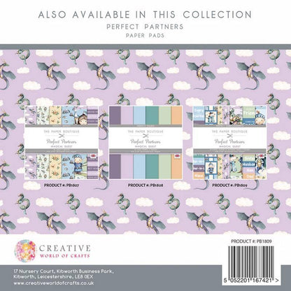 The Paper Boutique Perfect Partners - Magical Quest 8 in x 8 in Embellishments