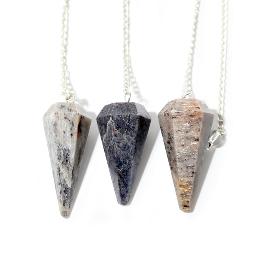 Dark Blue Aventurine Pendulum - 3 Pack