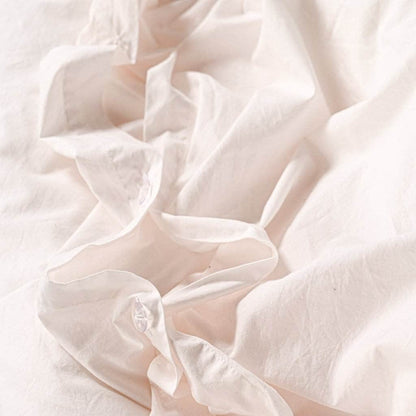 Washed Percale Duvet Cover