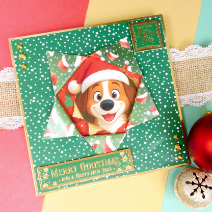 Festive Peeping Pals Square Pocket Pad