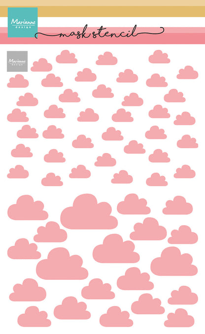 Marianne Design Mask Stencil - Clouds
