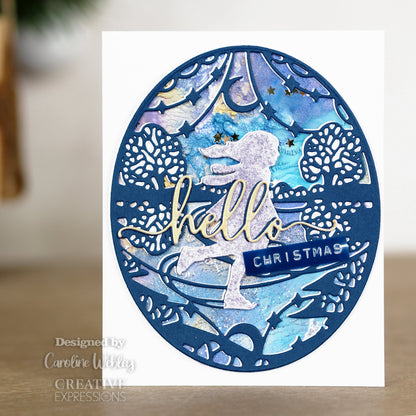 Creative Expressions Paper Panda Evening Ice Craft Die