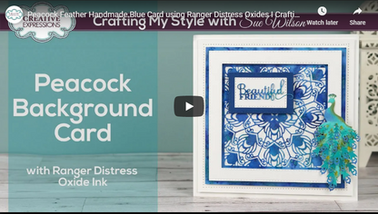 Dies by Sue Wilson Background Collection Peacock Plumage