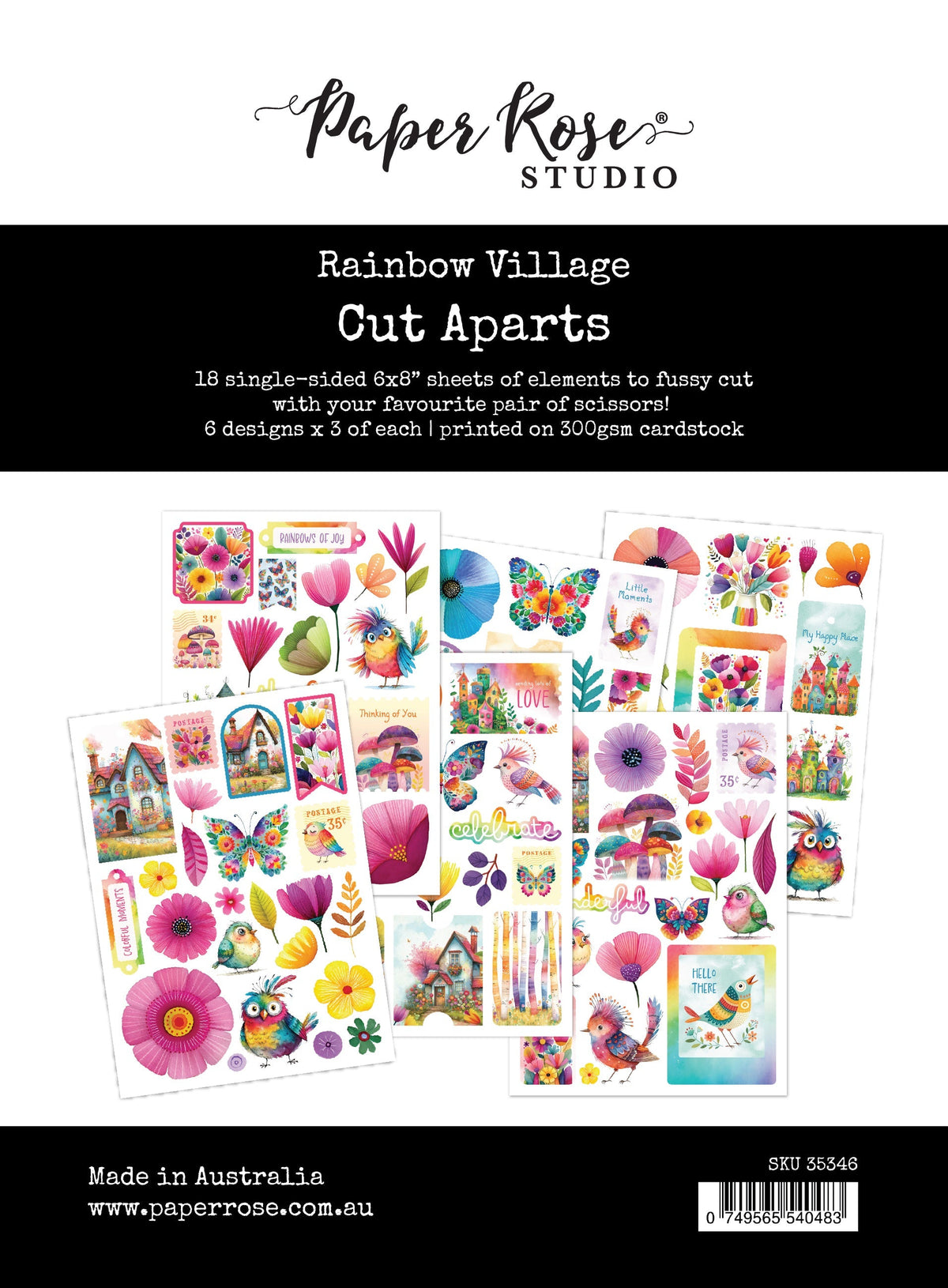 Rainbow Village Cut Aparts 35346