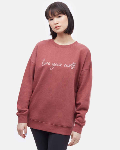 Love Your Earth Oversized Crew